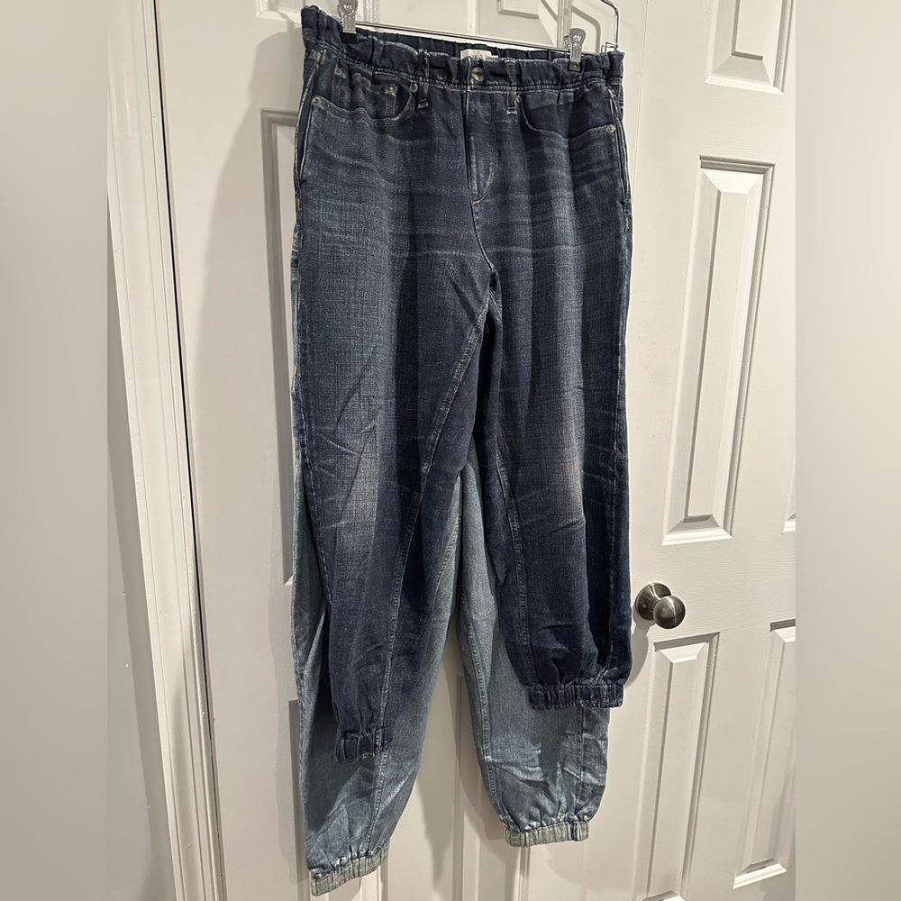 Pair Rag & Bone Miramar joggers. Like new. At at Bloomingdale’s for $155. Size L